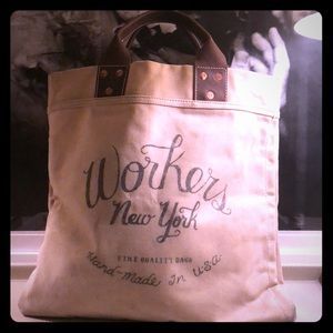 Workers NY Canvas Tote